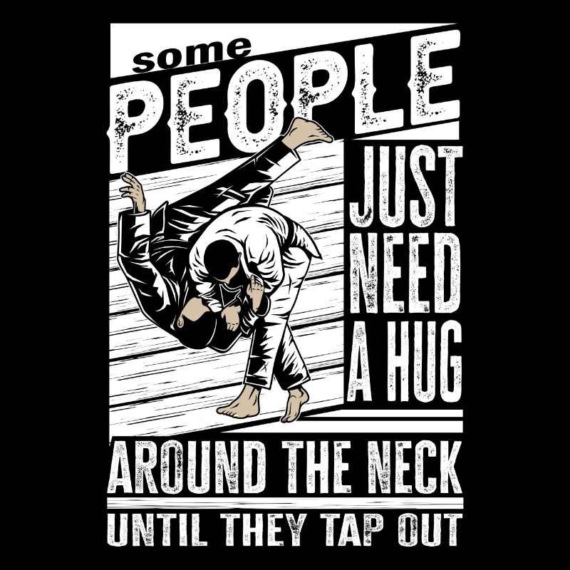 Some People Just Need A Hug Cage Fighter