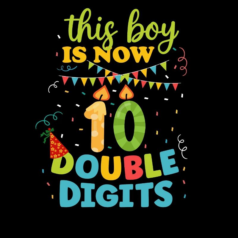 Ce garçon a maintenant 10 ans anniversaire