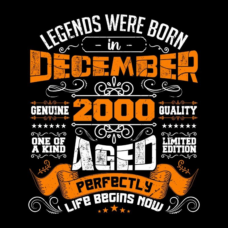Legends were born in December 2000 | gift