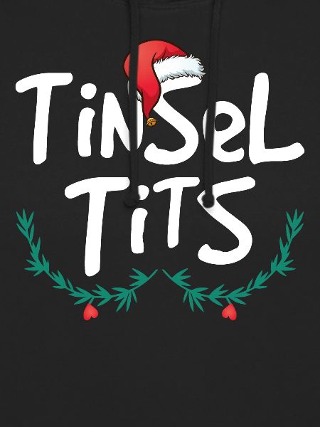 Womens Klatergoud Tieten Funny Christmas
