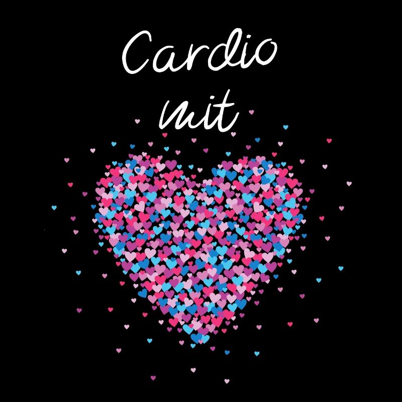 Cardio mit Herz Cardiotraining Krafttraining