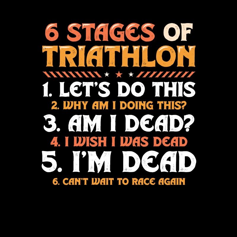 6 Etappen Des Triathlons