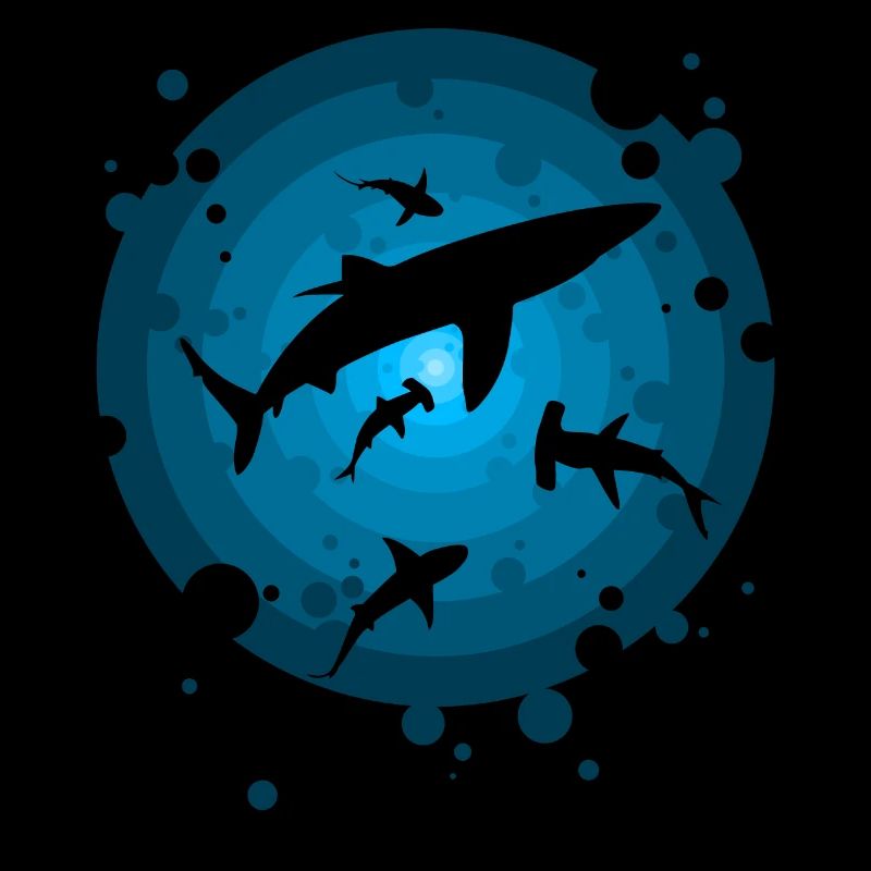 Requins dans les profondeurs