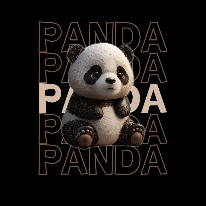 Süßer Panda Spruch | Cooler Pandabär Spruch