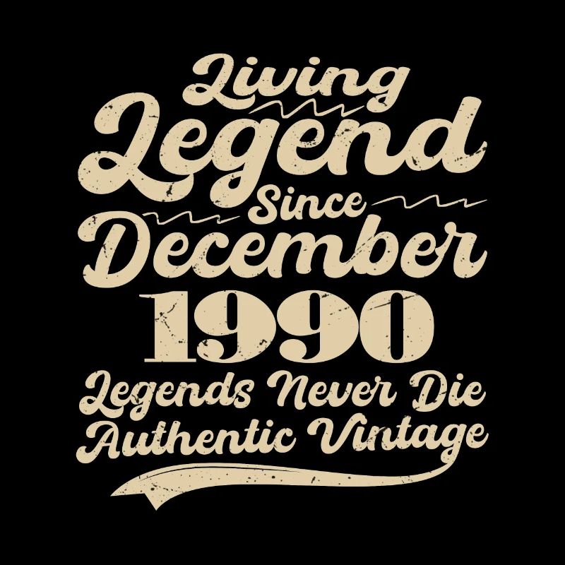 Es war einmal eine Legende. Dezember 1990 Geburts
