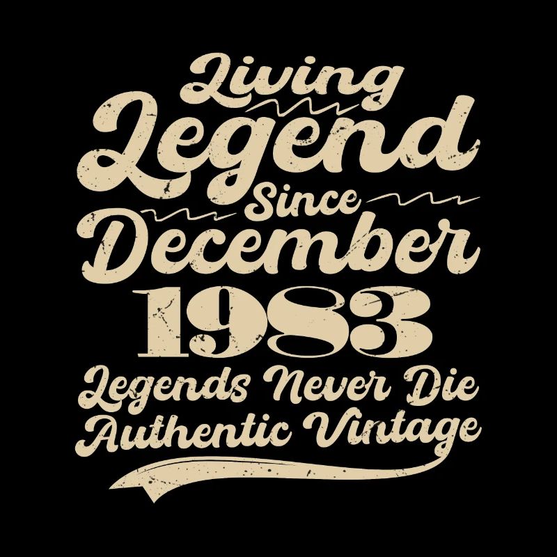Es war einmal eine Legende. Dezember 1983 Geburts