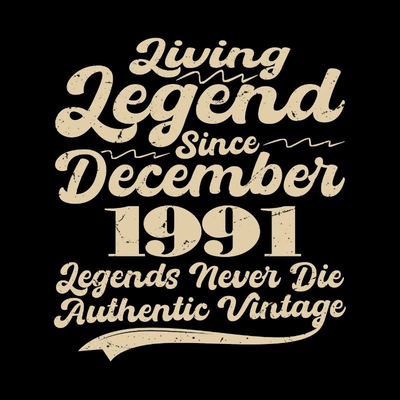 Es war einmal eine Legende. Dezember 1991 Geburts