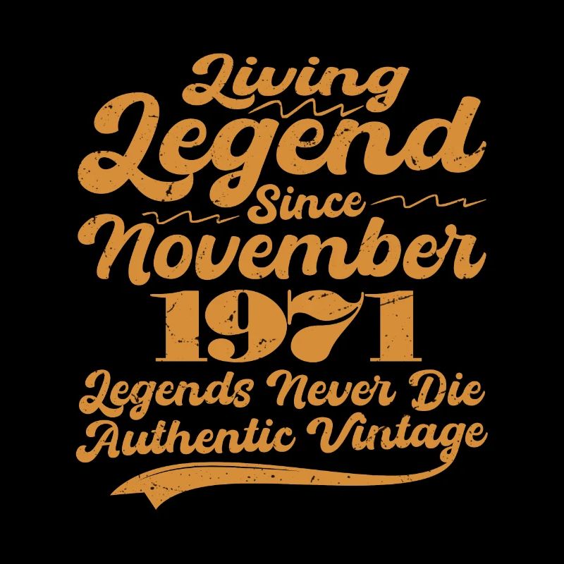 Es war einmal eine Legende. November 1971 Geburts
