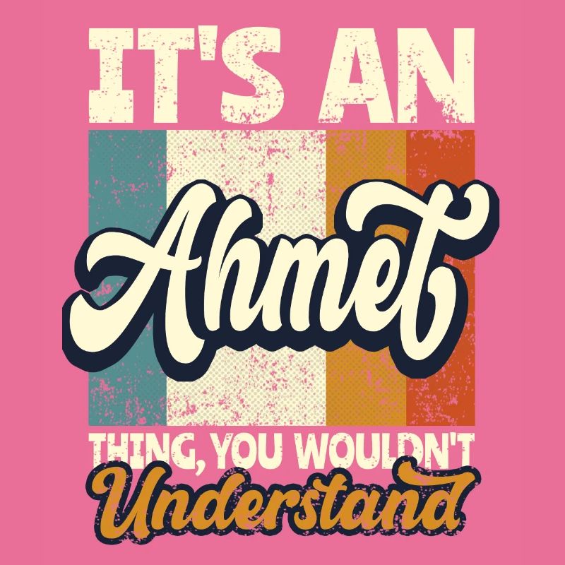 Name Ahmet Gift First Name Personalized