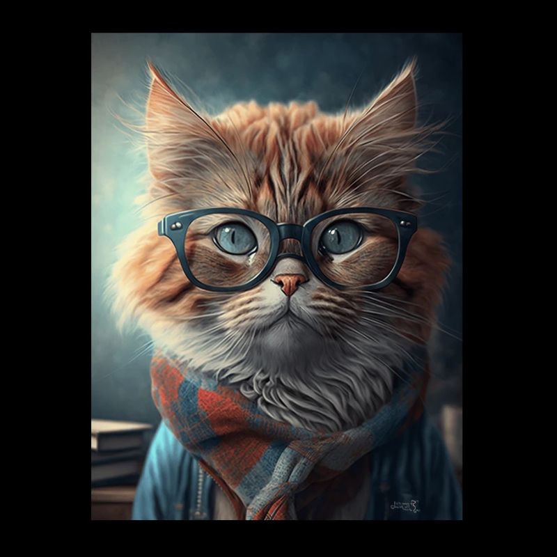 Chat hipster cool