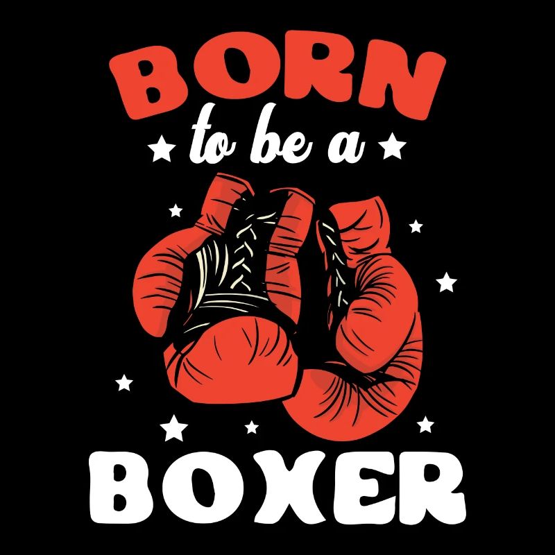 Born To Be A Boxer Sparring Training Handschuhe