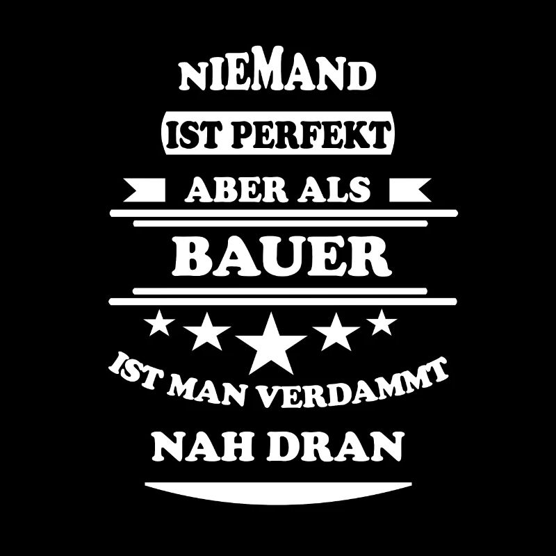 Niemand ist perfekt Bauer