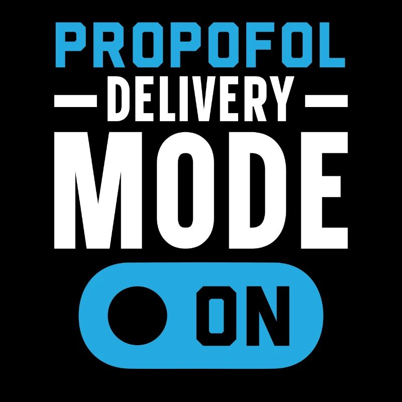 Propofol delivery mode on anesthesia anaesthetist