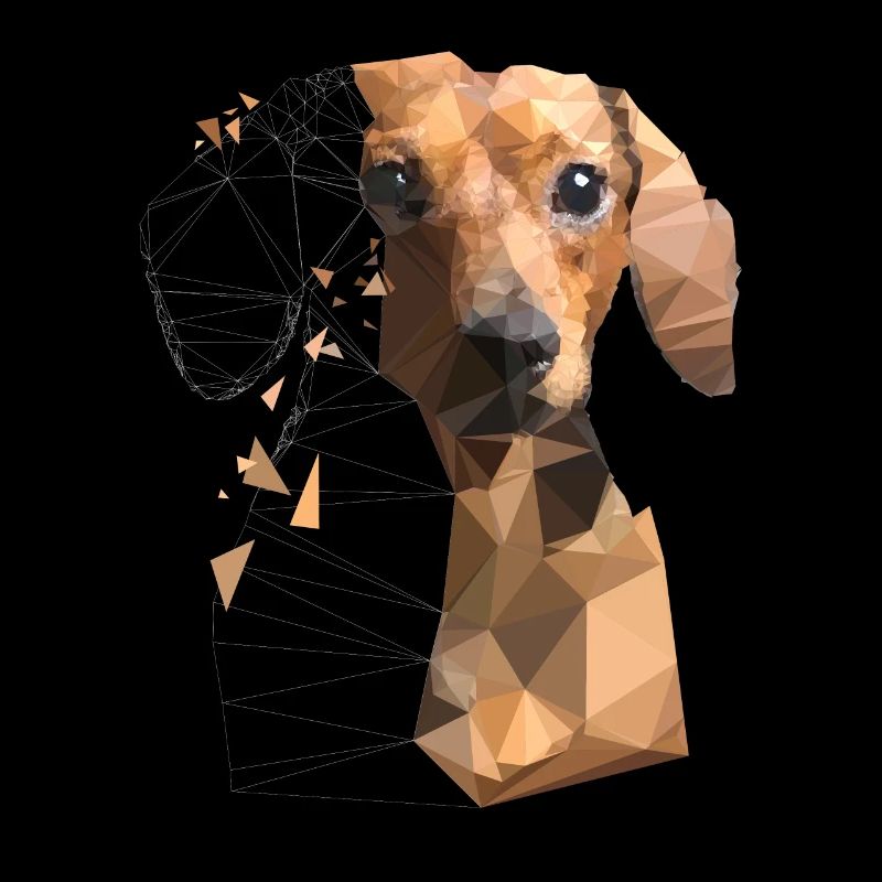 Arty Dachshunds Saucisse Chien Teckel