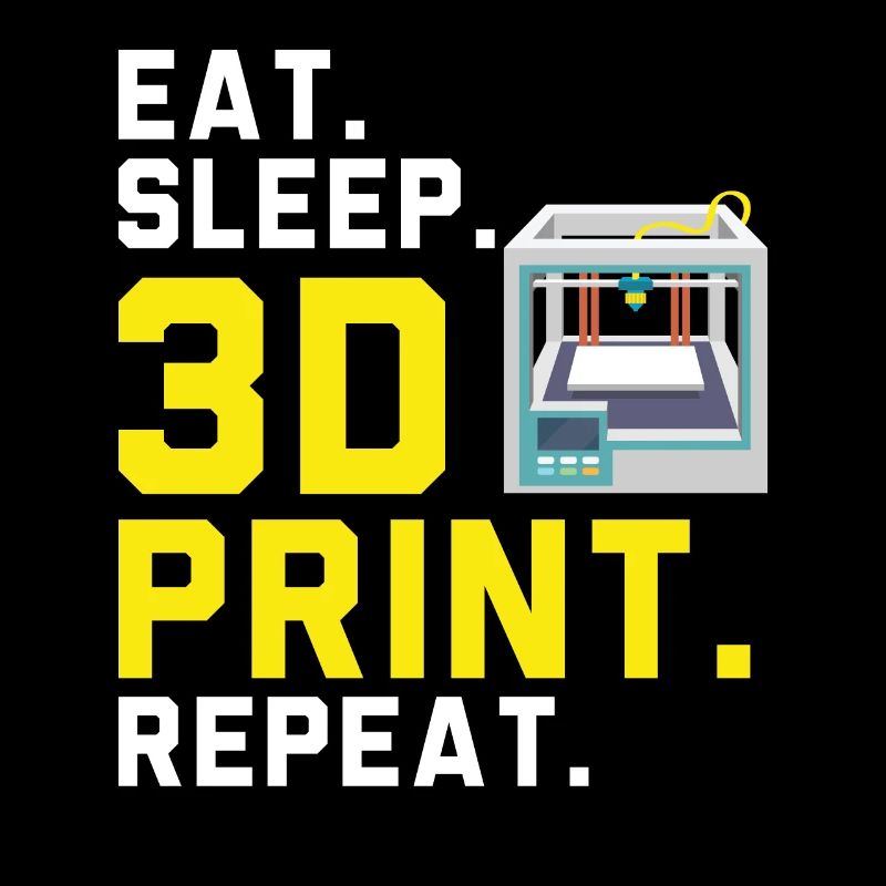 Alimentation Sommeil 3D Impression 3D Répéter Machiniste 3D