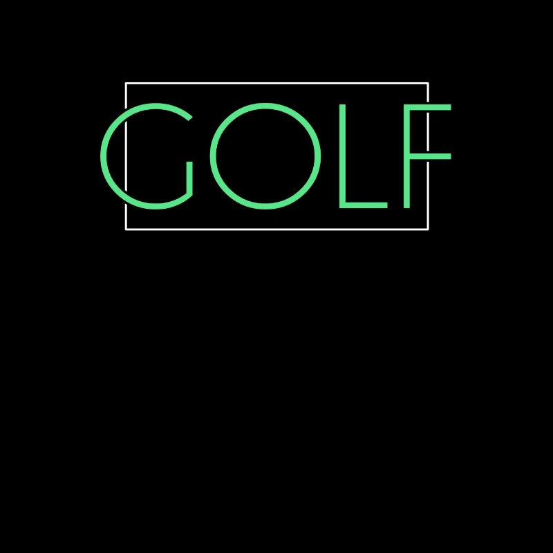 Golf lettering