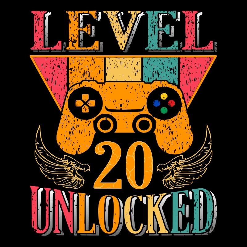 20th birthday - 20 years level 20 unlocked