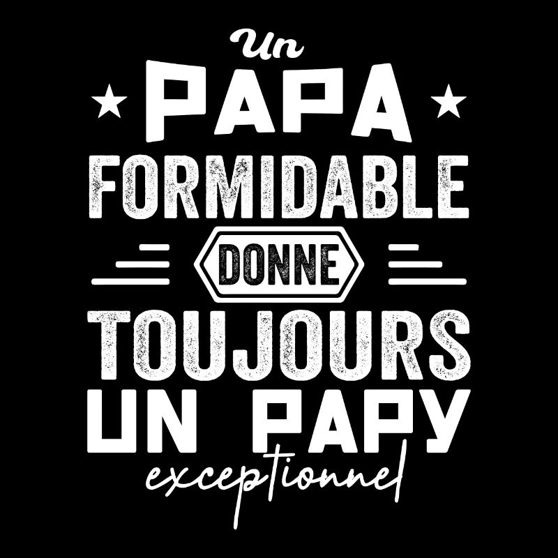 Papa Formidable Papy Exceptionnel Cadeau Papa Papy
