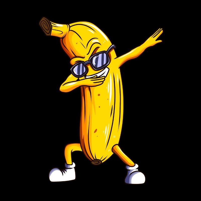 Dabbing Banana Fruit Fruit Banana Dab