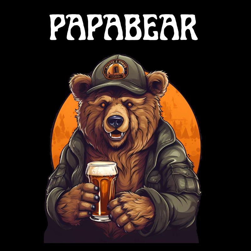 Papa Bear proud Daddy stolzer Vater