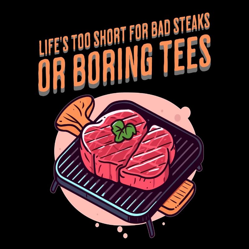 BBQ Stake Lover Funny BBQ Grill