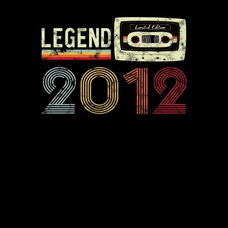 2012 Geburtstag Vintage Cassette
