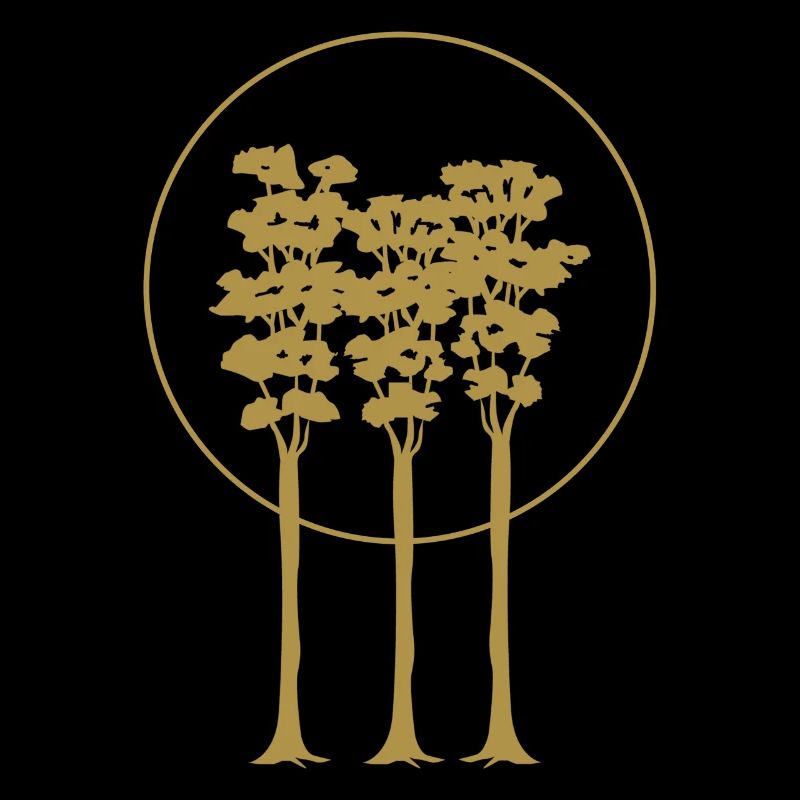 3 golden Trees