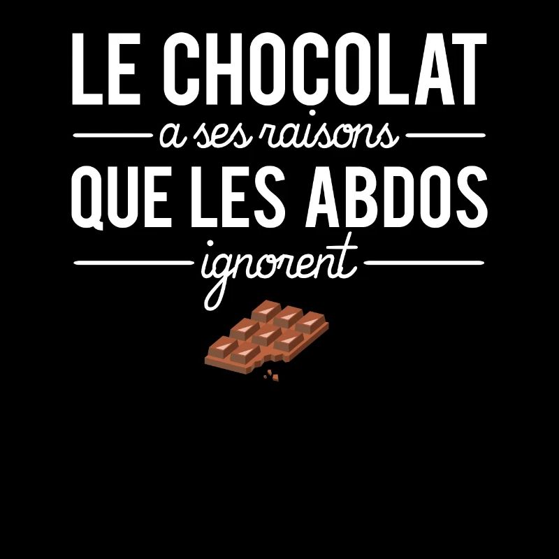 Le chocolat a ses raisons que les abdos ignorent