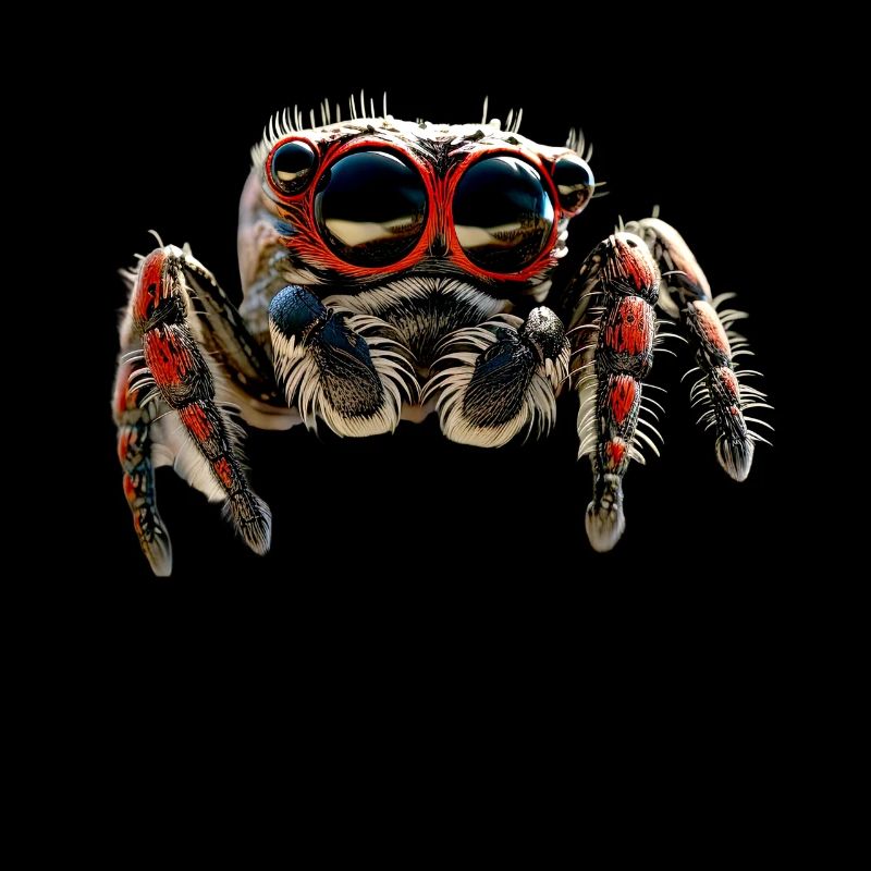 Araignée sauteuse tarentule tarentule araignée