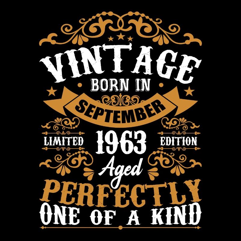 September 1963 Geburtstagsgeschenk 1963 September