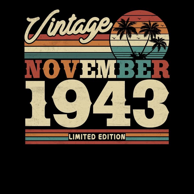Vintage gift 80/81 years