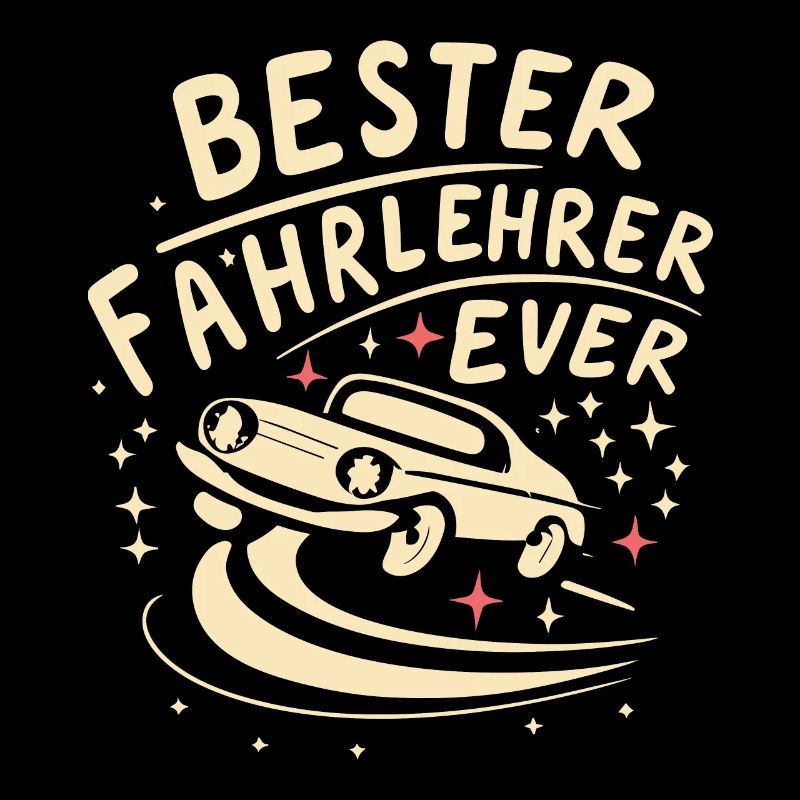 Fahrlehrer Geschenk Fahrschule Lehrer Spruch