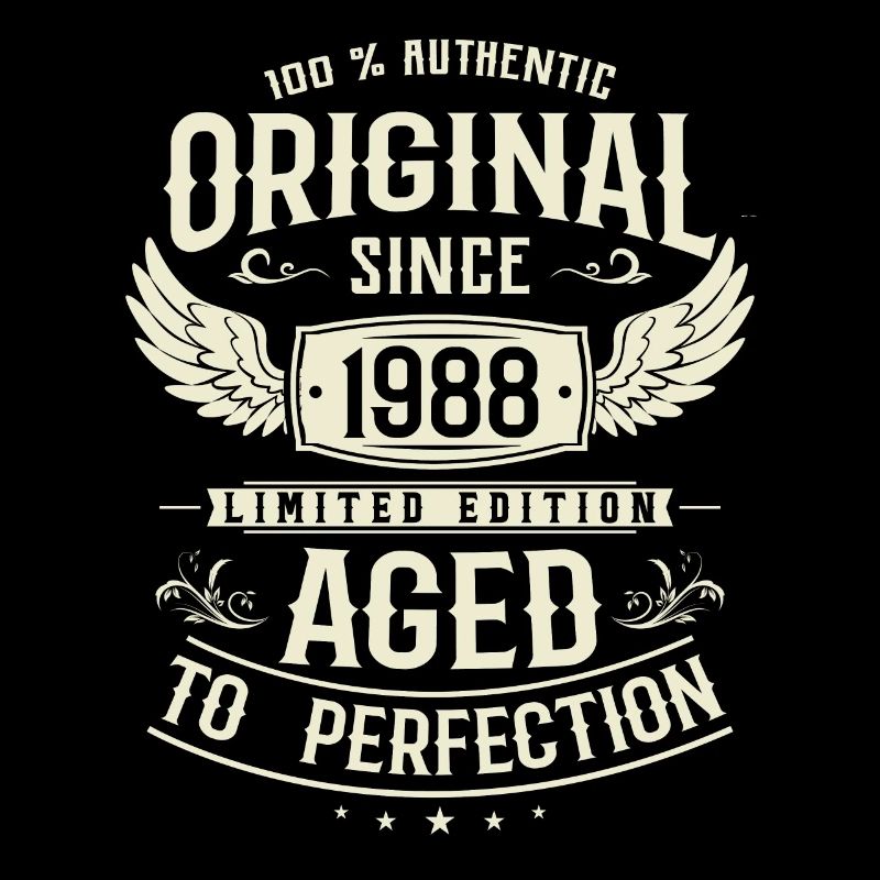 Vintage Original since 1988 Gift
