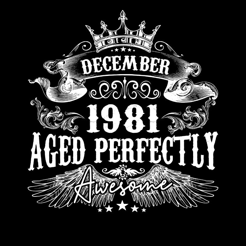 Décembre 1981 anniversaire 1981 Décembre