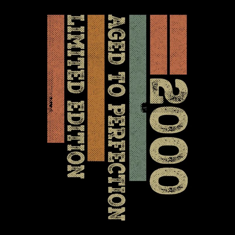 2000 Vintage Retro Birthday Gift Born in 2000