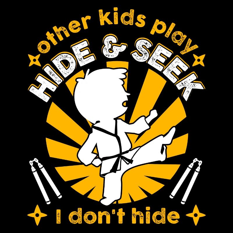Other kids play hide & seek I don't hide