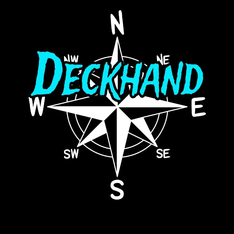 Deckhand Boat Crew Skipper Sailor Crew Captain