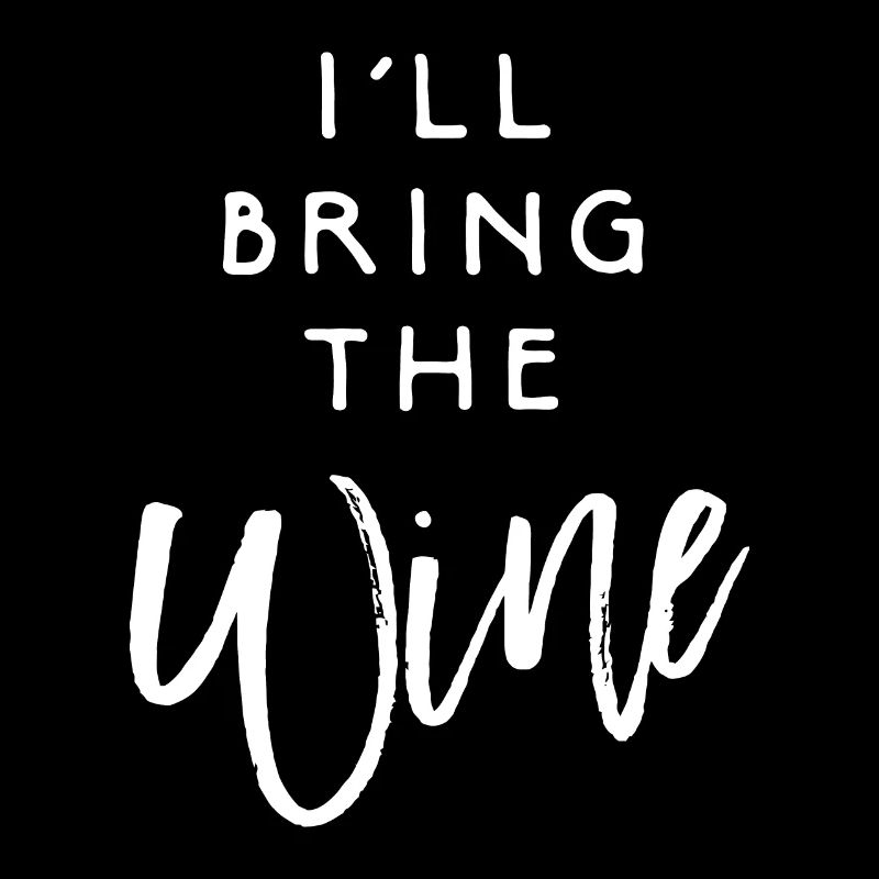 Ich bringe den Wein mit