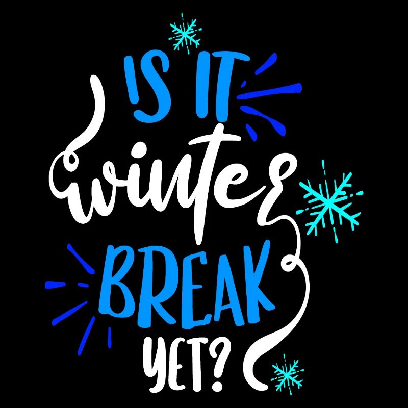 Ist schon Winterpause? - Koloriert