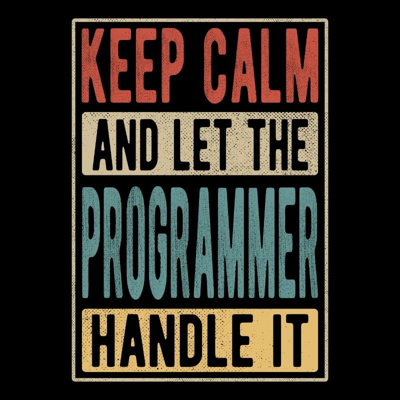 Programmierer Retro Geschenk