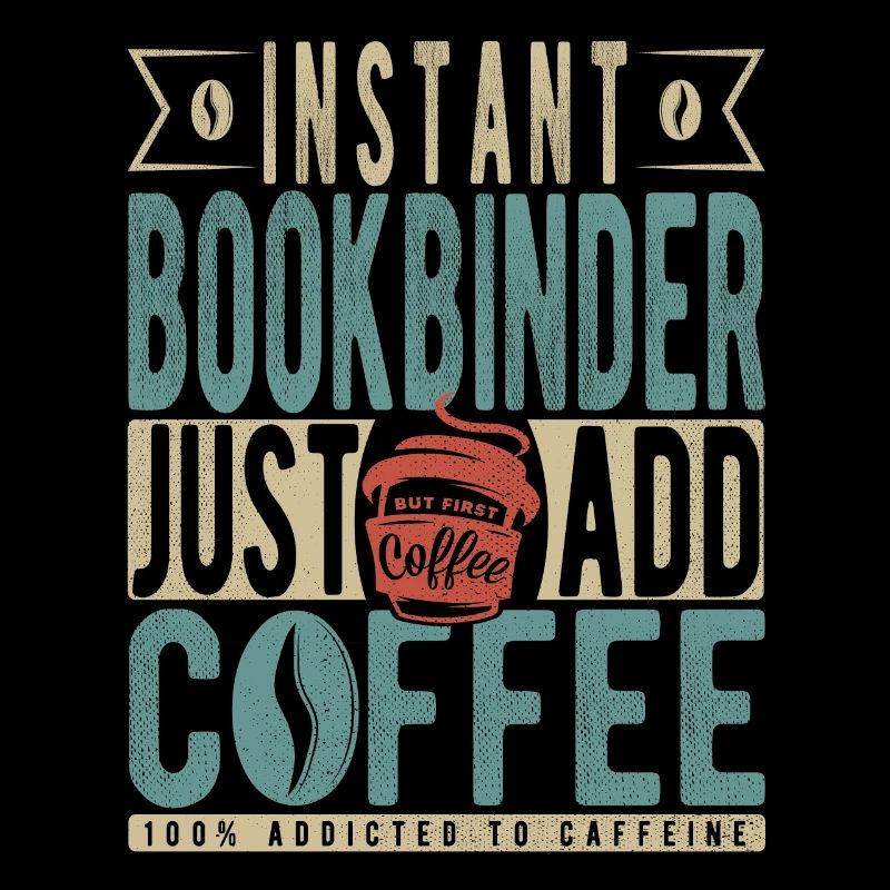 Instant-Buchbinder Fügen Sie einfach Kaffee hinzu