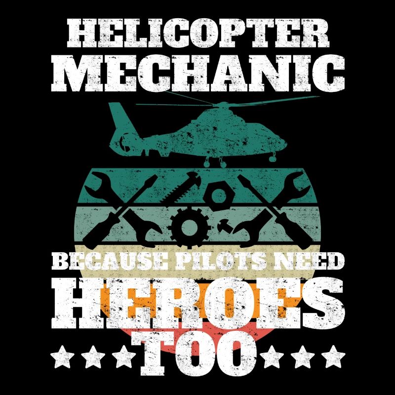 Héros mécaniciens d’hélicoptère Pride