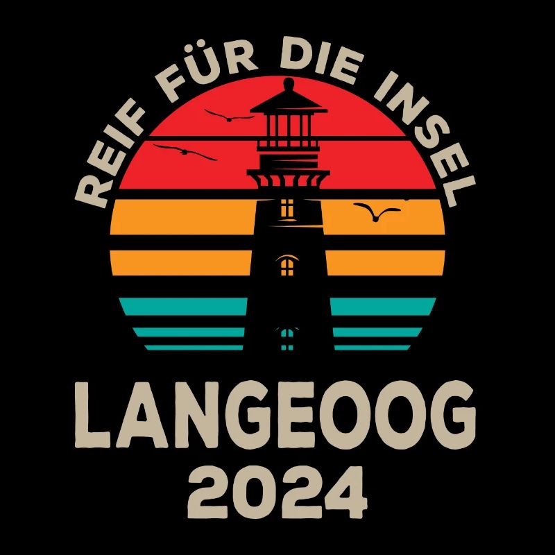 Langeoog 2024 Relaxation Lighthouse Design