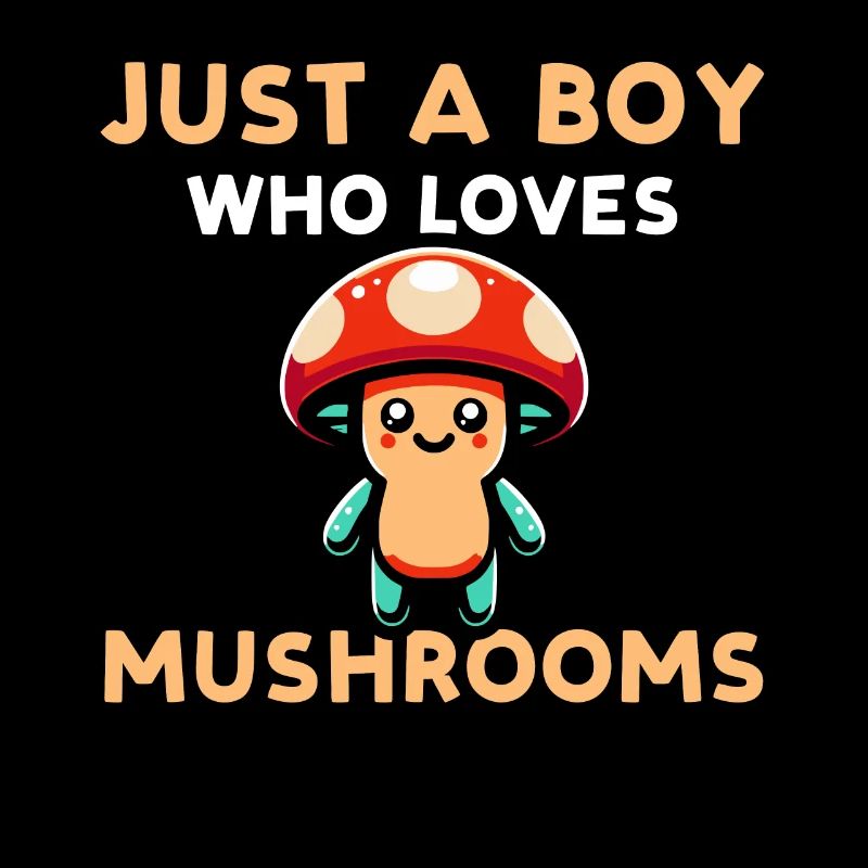 Juste un garçon qui aime les champignons