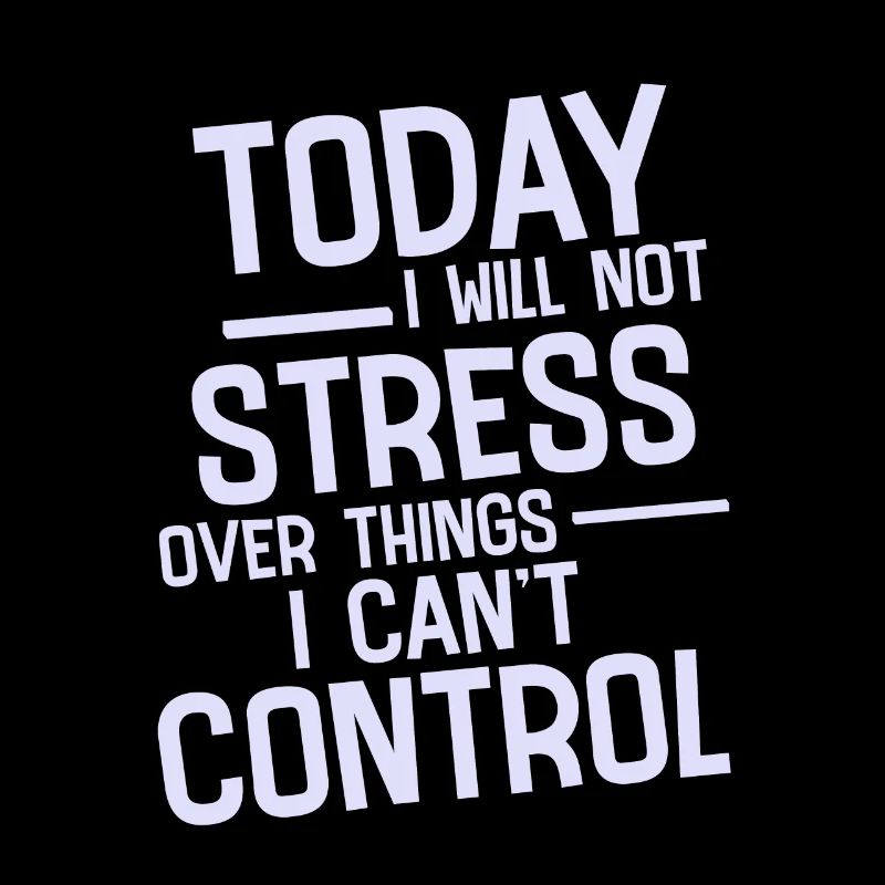 I Will Not Stress Over Things I Can't Control 2