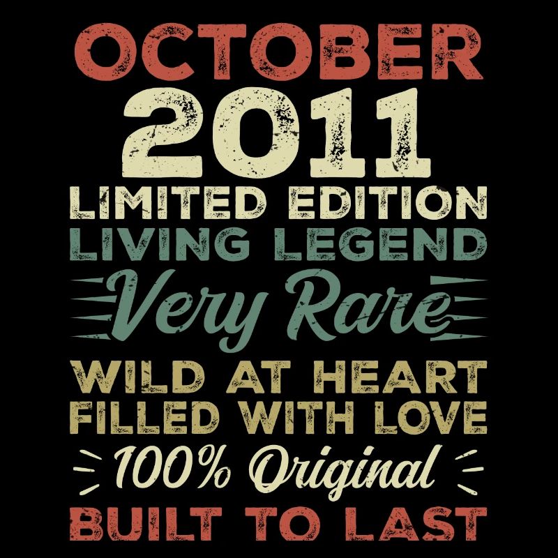 2011 Octobre 2011 Anniversaire Octobre 2011 Original