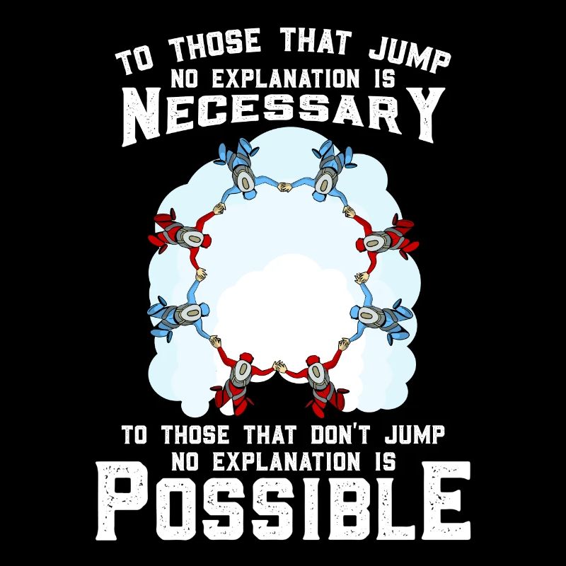 SKYDIVER Skydiving Parachuting Love