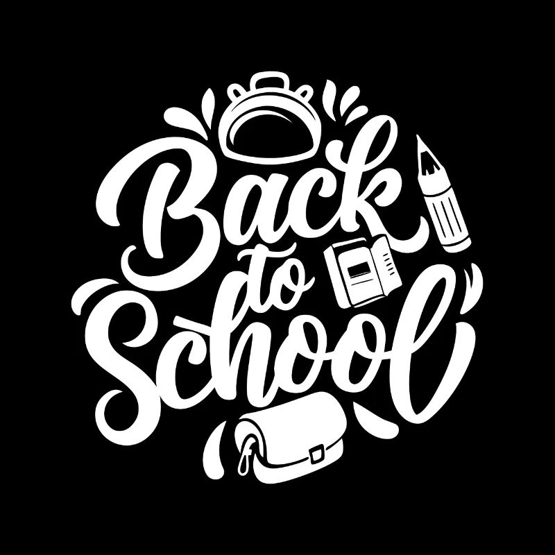 Back To School White