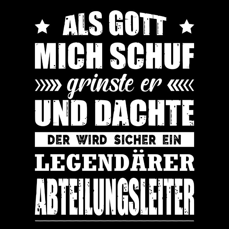 Abteilungsleiter Geschenk Schichtführer Leiter