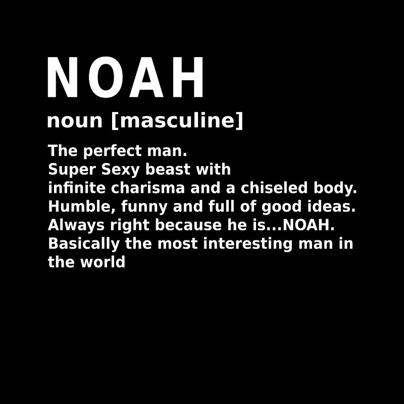 Noah Name Design